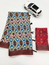 MG 200 Linen Digital Printed Daily Wear Sarees Wholesale Price In Surat